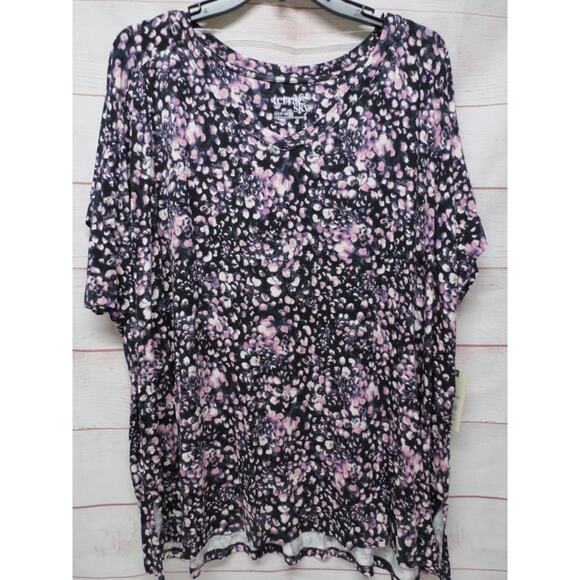 Lot of 6 Plus Size 2X Tops Blouses Jacket d&co Worthington Onque - Picture 11 of 16